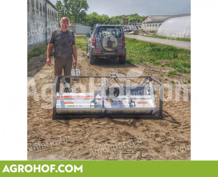 AARDENBURG 125 cm-es vízszintes tengelyű szárzúzó