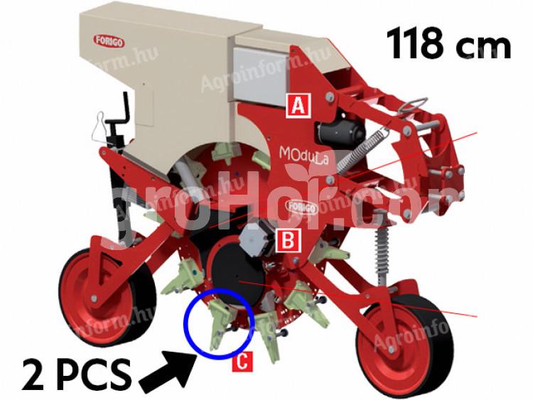 Forigo Modula moduláris magvető rendszer (1 sor 2 nyílás)