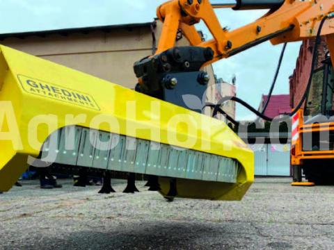 Ghedini Hidraulikus szárzúzó 6-8 tonnás kotrógéphez 1300 mm-es Ghedini Hidraulikus szárzúzó 6-8 tonnás kotrógéphez 1300 mm-es