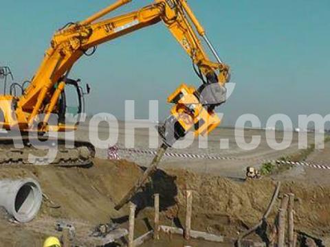 Ghedini Vibro cölöpverő kotrógéphez 6-7,5 tonna Ghedini Vibro cölöpverő kotrógéphez 6-7,5 tonna