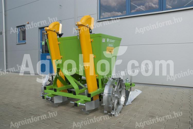 Bomet 2 soros krumpli ültető gép (sortávolság: 62,5-67,5 cm)