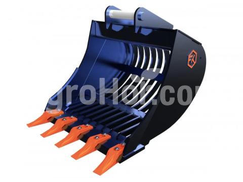 FK Machinery Rostakanál 2,6-3,5 t forgókotróhoz (25 cm-es) FK Machinery Rostakanál 2,6-3,5 t forgókotróhoz (25 cm-es)