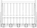 FK Machinery Rostakanál 2,6-3,5 t forgókotróhoz (30 cm-es)