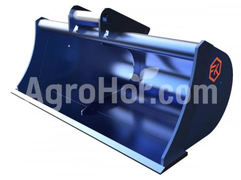 FK Machinery Rézsűkanál 2,6-3,5 t forgókotróhoz (120 cm-es) FK Machinery Rézsűkanál 2,6-3,5 t forgókotróhoz (120 cm-es)