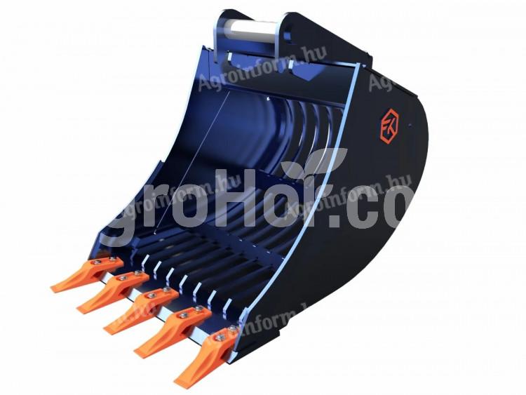 FK Machinery Rostakanál 5-6 t forgókotróhoz (30 cm-es)