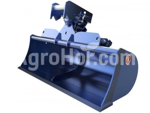 FK Machinery Hidraulikus rézsűkanál/simító kanál 5-6 t forgókotróhoz (130 cm-es) FK Machinery Hidraulikus rézsűkanál/simító kanál 5-6 t forgókotróhoz (130 cm-es)