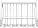 FK Machinery Rostakanál 6-8,5 t forgókotróhoz (30 cm-es)