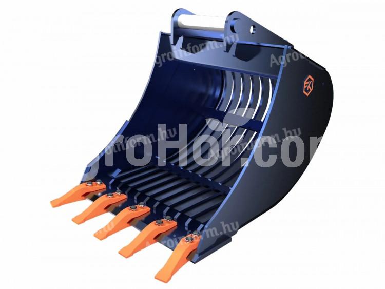 FK Machinery Rostakanál 8,5-10 t forgókotróhoz (30 cm-es)