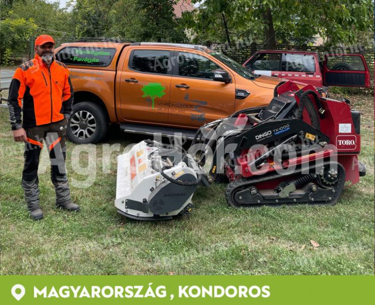 AARDENBURG 175 cm-es hidrohajtású szárzúzó