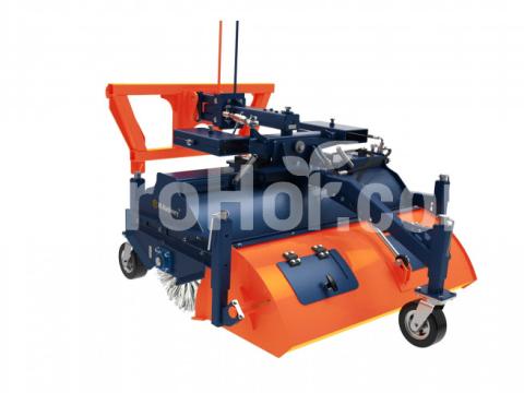 FK Machinery 150 centiméteres hidraulikus seprőgép porgyűjtő tartállyal FK Machinery 150 centiméteres hidraulikus seprőgép porgyűjtő tartállyal