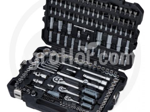 Granit Dugókulcskészlet 1/4, 3/8, 1/2 Granit Dugókulcskészlet 1/4, 3/8, 1/2