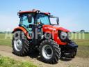 YTO 115 lóerős traktor, kabinnal