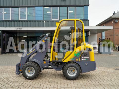 Eurotrac Elektromos mini homlokrakodó fülkével Eurotrac Elektromos mini homlokrakodó fülkével