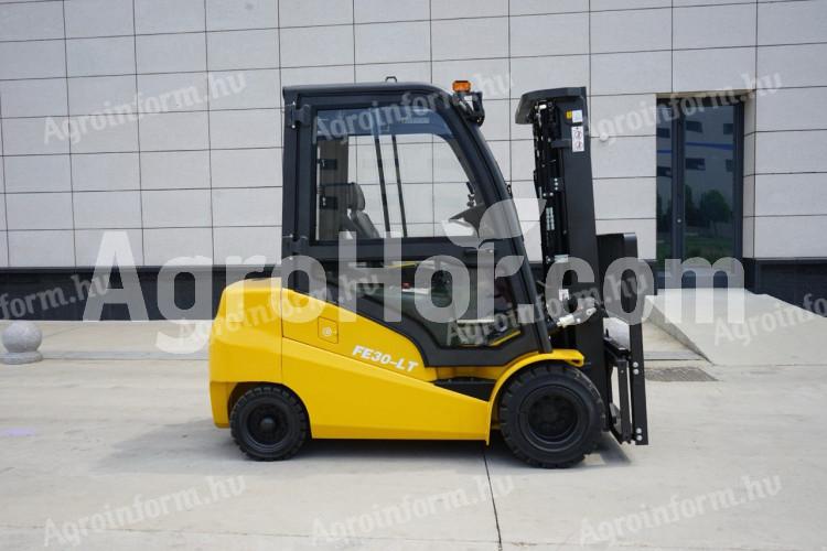 Eurotrac Elektromos targonca kabinnal (max. 3000 kg)