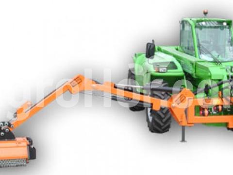 Procomas 120 cm-es kotró rakodó elejére szerelhető karos szárzúzó Procomas 120 cm-es kotró rakodó elejére szerelhető karos szárzúzó