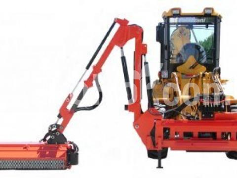 Procomas 120 cm-es kotró rakodó elejére szerelhető karos szárzúzó