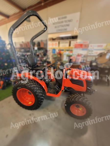 Kubota Traktor bukókerettel 16LE