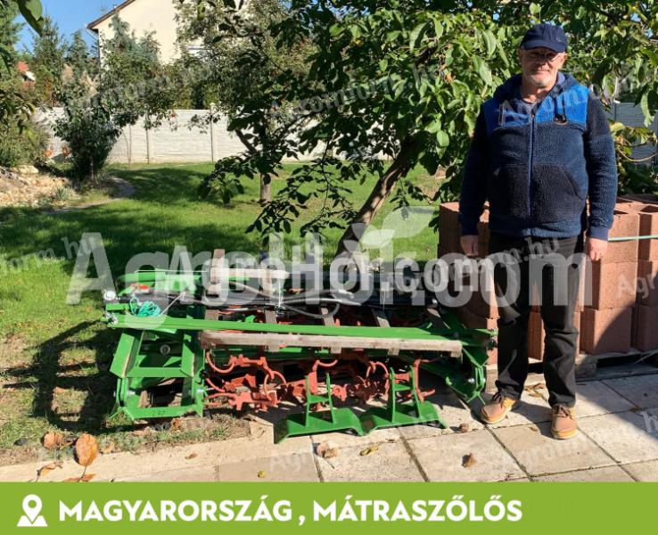 Zagroda 8 méteres láncos borona (3 soros, hidraulikusan összecsukható, zárt keret)