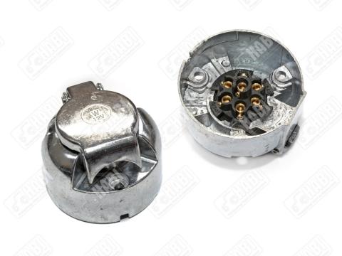 7 pólusú dugalj fém 12V 7 pólusú dugalj fém 12V