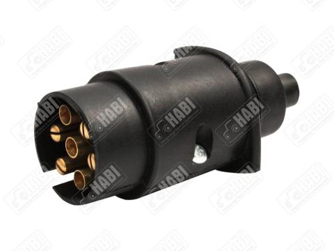 7 pólusú dugvilla műanyag 12V 7 pólusú dugvilla műanyag 12V