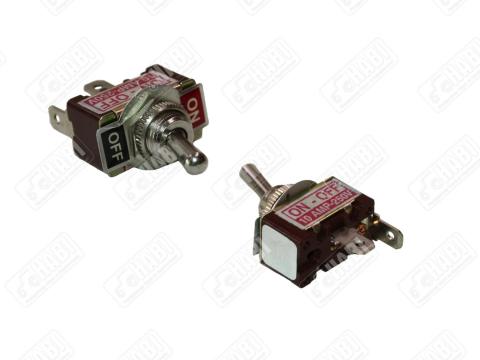 MTZ Kétállású kapcsoló kétlábas /króm/