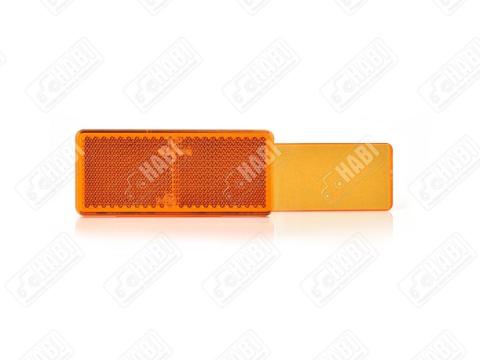 Téglalap alakú sárga prizma öntapadós 96x42 mm, WAS Téglalap alakú sárga prizma öntapadós 96x42 mm, WAS