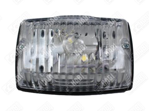 Téglalap szélességjelző lámpa fehér 60x90x40 mm LED Téglalap szélességjelző lámpa fehér 60x90x40 mm LED