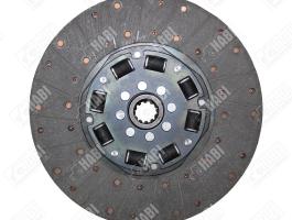 MTZ Kuplungtárcsa gumituskós 12 bordás D=325mm MTZ50 HBR