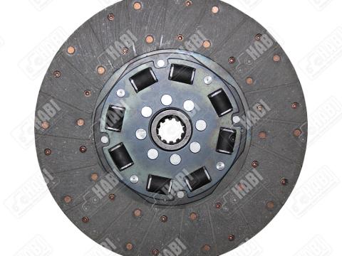 MTZ Kuplungtárcsa gumituskós 12 bordás D=325mm MTZ50 HBR MTZ Kuplungtárcsa gumituskós 12 bordás D=325mm MTZ50 HBR