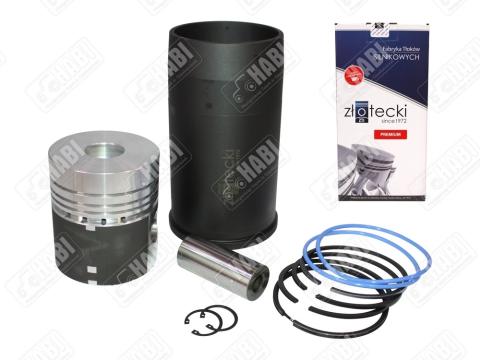 MTZ Hüvelygarnitúra 80-as 4gyűrűs L=230mm D=38mm-es csapszeggel 38mm-es előkamrával Zlotecki MTZ Hüvelygarnitúra 80-as 4gyűrűs L=230mm D=38mm-es csapszeggel 38mm-es előkamrával Zlotecki