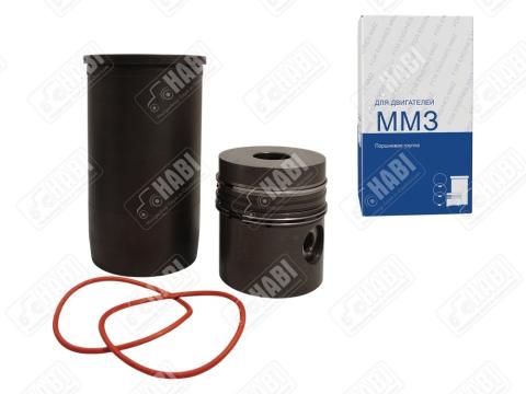 MTZ Hüvelygarnitúra 4gyűrűs L=230mm D=38mm-es csapszeggel 38mm-es előkamrával TURBÓS foszfátozott MTZ Hüvelygarnitúra 4gyűrűs L=230mm D=38mm-es csapszeggel 38mm-es előkamrával TURBÓS foszfátozott