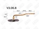 Gumi tömlő 9.00-20 V3.06.8 HBR Premium