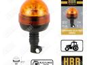 Figyelmeztető fényjelzés sárga villogó E jelzett 12V-24V rugalmas tartócsöves R65 R10 LED