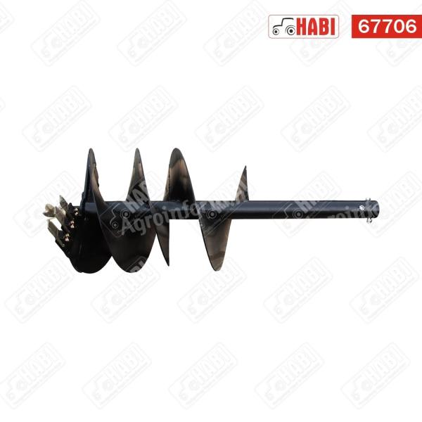 Gödörfúró spirál PD-12 gödörfúrógéphez, 45cm