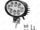 Munkalámpa Epistar LED 24W ovális, 2040 Lumen, 140x104x55mm, 10-30V, IP67