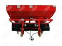 Műtrágyaszóró 2 tárcsás 1500L, saválló tárcsákkal, 24m szórási szélesség, ponyvával, kardánnal /török/