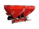 Műtrágyaszóró 2 tárcsás 1500L, saválló tárcsákkal, 24m szórási szélesség, ponyvával, kardánnal /török/