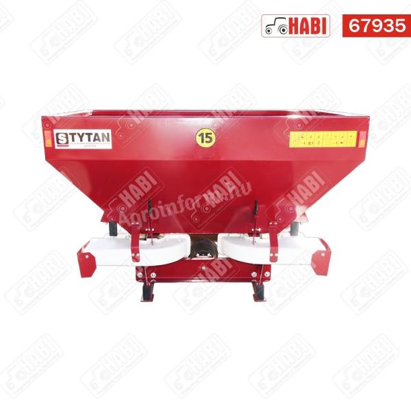 Műtrágyaszóró 2 tárcsás 800L, gyümölcsösbe /Strumyk/