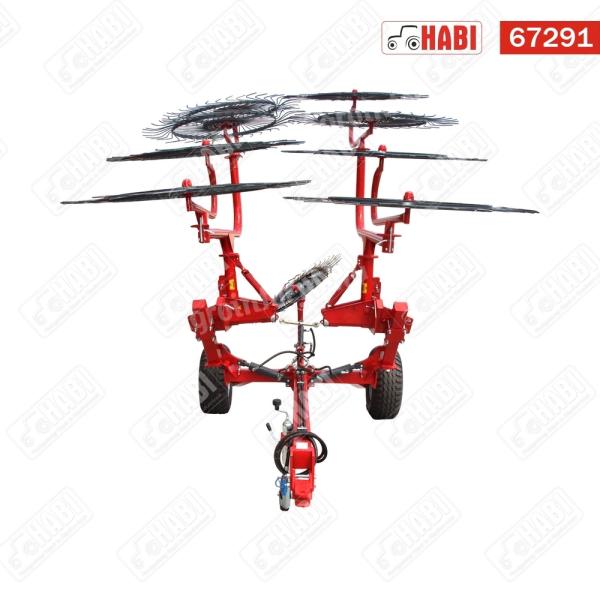 Rendsodró 8+1 kerekes vontatott