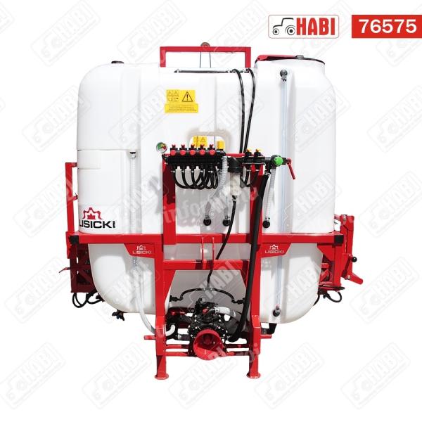 Szántóföldi permetező függesztett 1200/15 Lisicki (RSM fúvókákkal, Annovi Reverberi szivattyúval)