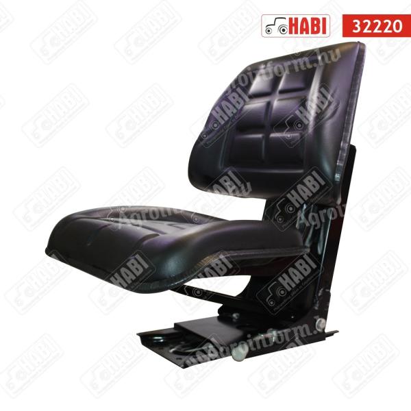 Vezetőülés kartám nélkül - fix háttámla dőlésszöggel