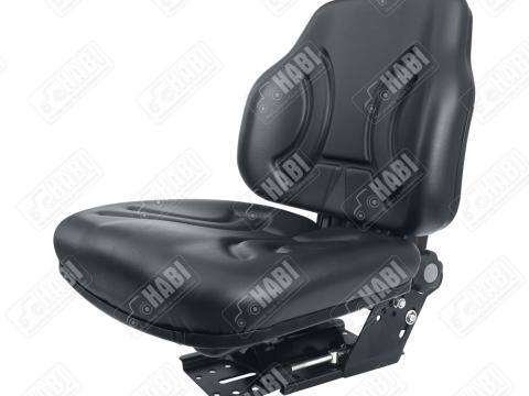 Vezetőülés kartám nélkül 450-450 mm - állítható háttámla dőléssel