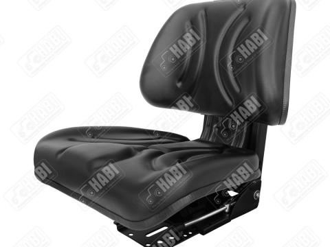 Vezetőülés kartám nélkül 485-480 mm - fix háttámla dőlésszöggel