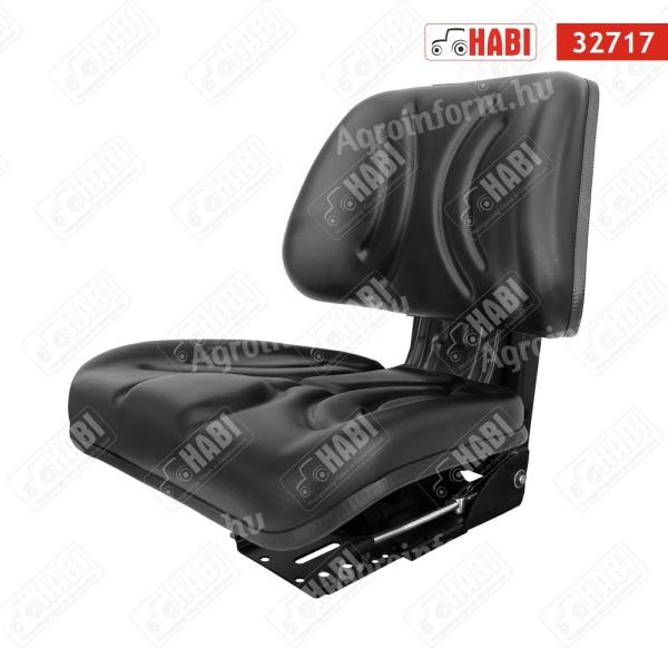 Vezetőülés kartám nélkül 485-480 mm - fix háttámla dőlésszöggel