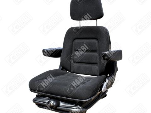 Vezetőülés kartám+fejtám légrugós - szövet Vezetőülés kartám+fejtám légrugós - szövet