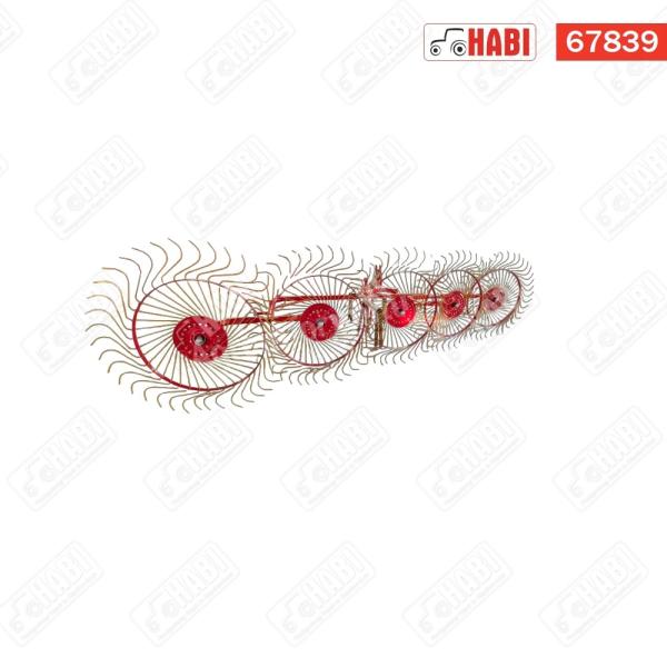 PZK-5 csillagkerekes rendsodró függesztett