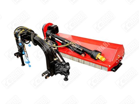 Rézsűmulcsozó 1,8m, kardánnal