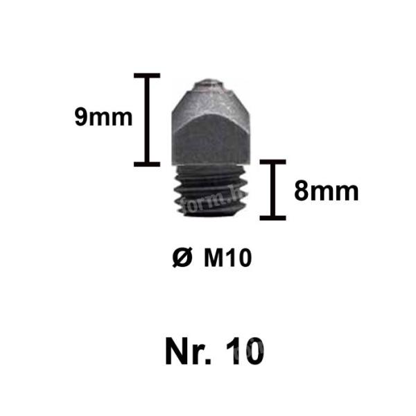 Patkósarok Finn Stud ICE 7 M10 9 mm