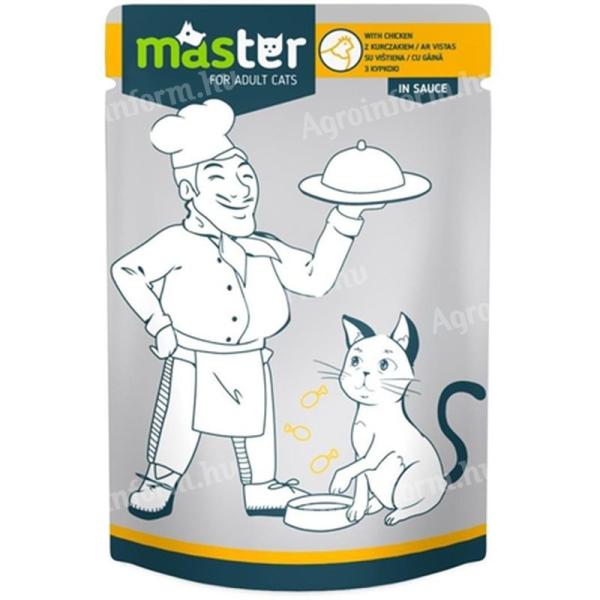 Master Alutasakos Macskaeledel Csirke 80g