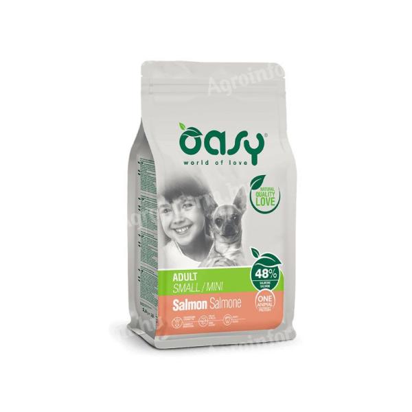 Oasy Dog OAP Adult Small/Mini Salmon 800g